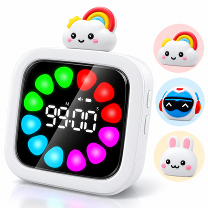 Qik Time Visual Timer for Kids—Easy Time Management